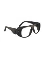 Model 66S Fitover Forensic Glasses Black Frame
