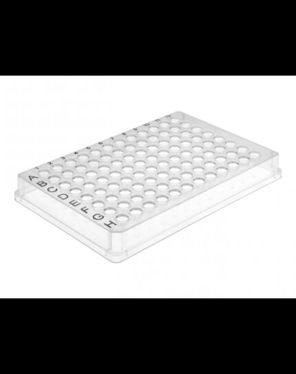 96-Well PCR Plate clear, low profile, full skirt, 5 x 10 Plate/case