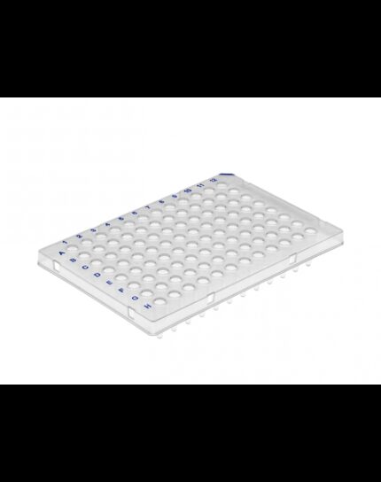 96-Well PCR Plate clear, standard profile, half skirt 10 x 5 Plate/case