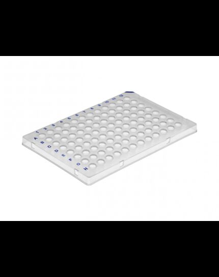 96-Well PCR Plate clear, low profile, half skirt10 x 5 Plate/case