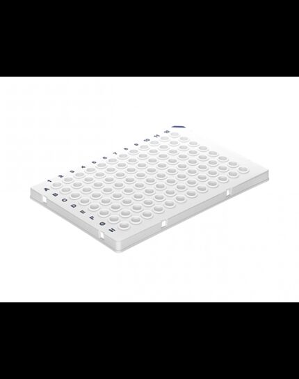 96-Well qPCR Plate white, low profile, half skirt10 x 5 Plate/case