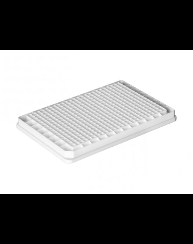 384-well microplate PS white 50/case