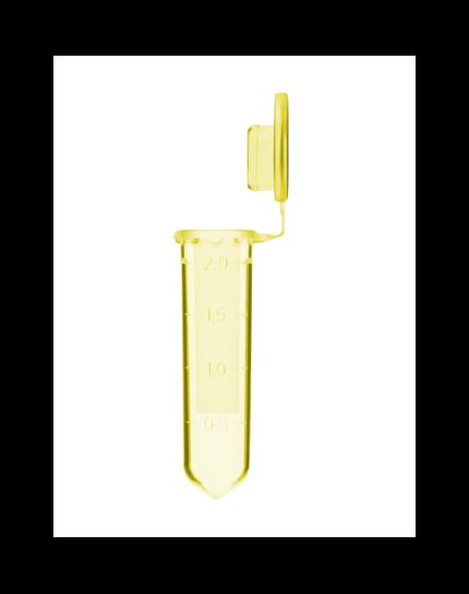 Tube ClickFit PP yellow 2.0 ml 1000 tubes (2x500/bag)